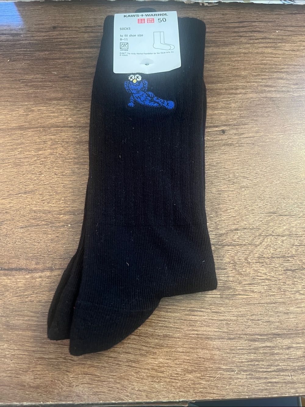 Kaws+ Warhol Socks